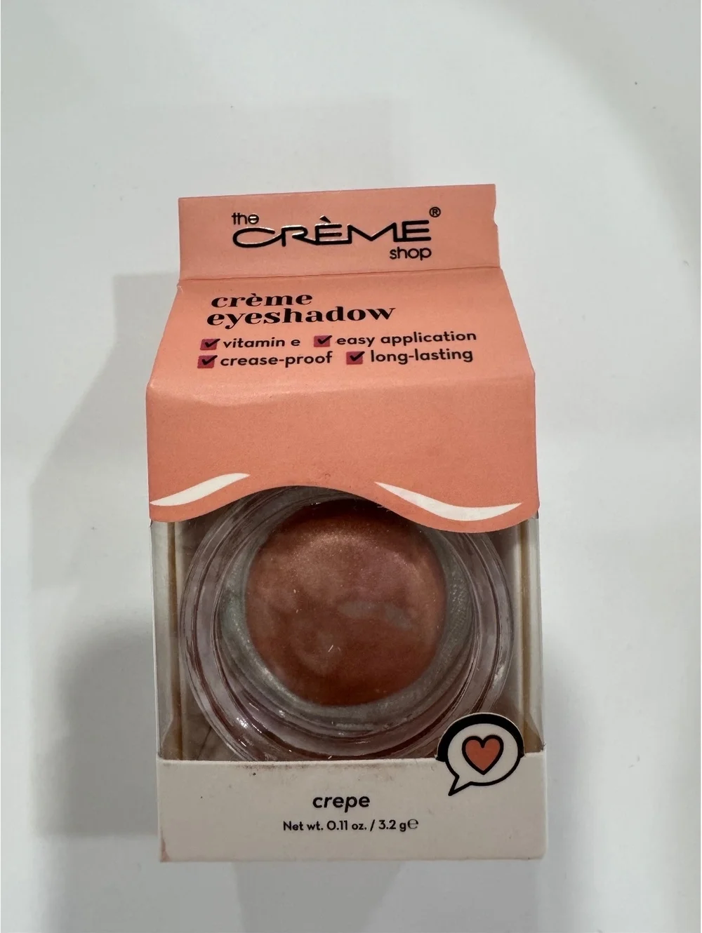 The Crème Shop Crème Eyeshadow - Crepe